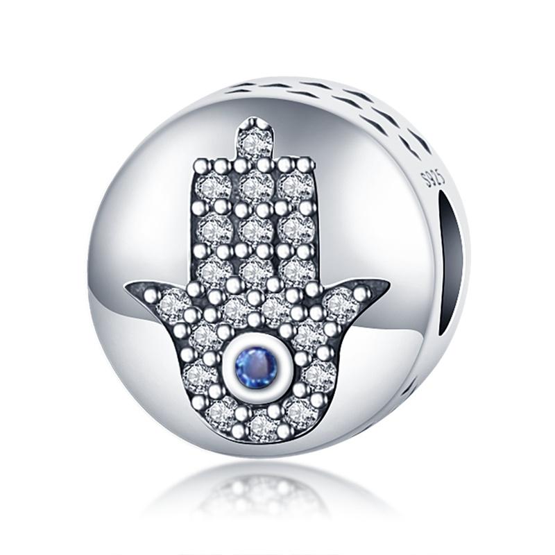 Plata De Ley Christmas Heart Flower Cat Paw Mother Child Girl Charms Fit Original 3Mm Bracelet Jewelry For Women