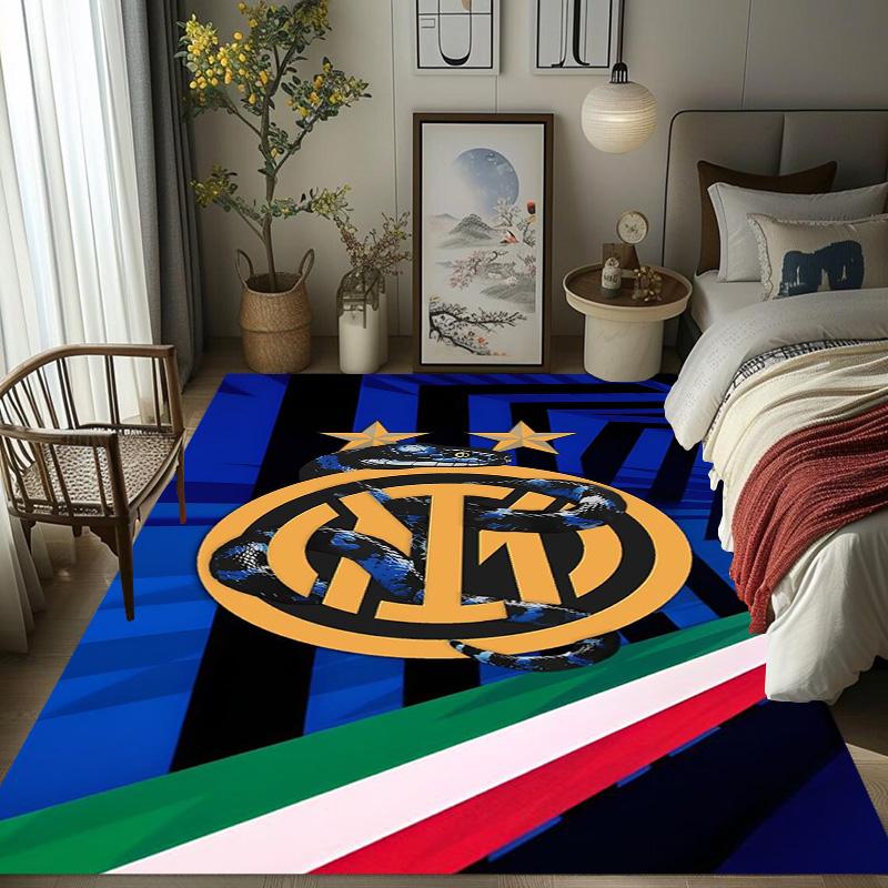 Inter Milan Emblem Artwork carpet printing Suitable for all seasons Art Fashion Dormitory decoration