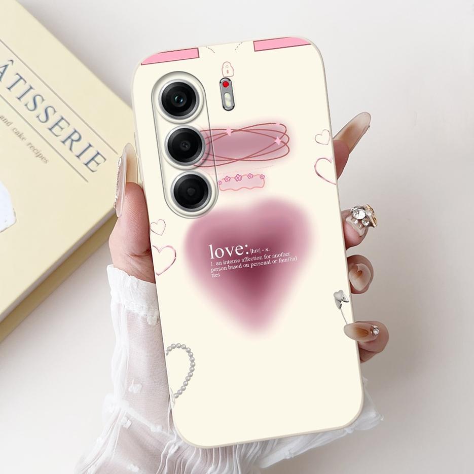 Чехол для Tecno Camon 40 Pro 5G CM7 Новый Роскошный Конфетный Покрашенный Чехол Мягкий ТПУ Чехол для Телефона Для Tecno Camon 40 Camon40 Pro 4G CM6 Сумки