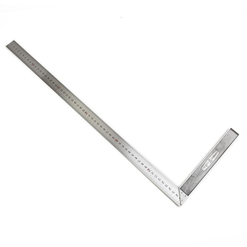 Тяжелая плотницкая линейка L-образной формы, угловая линейка для строительства
