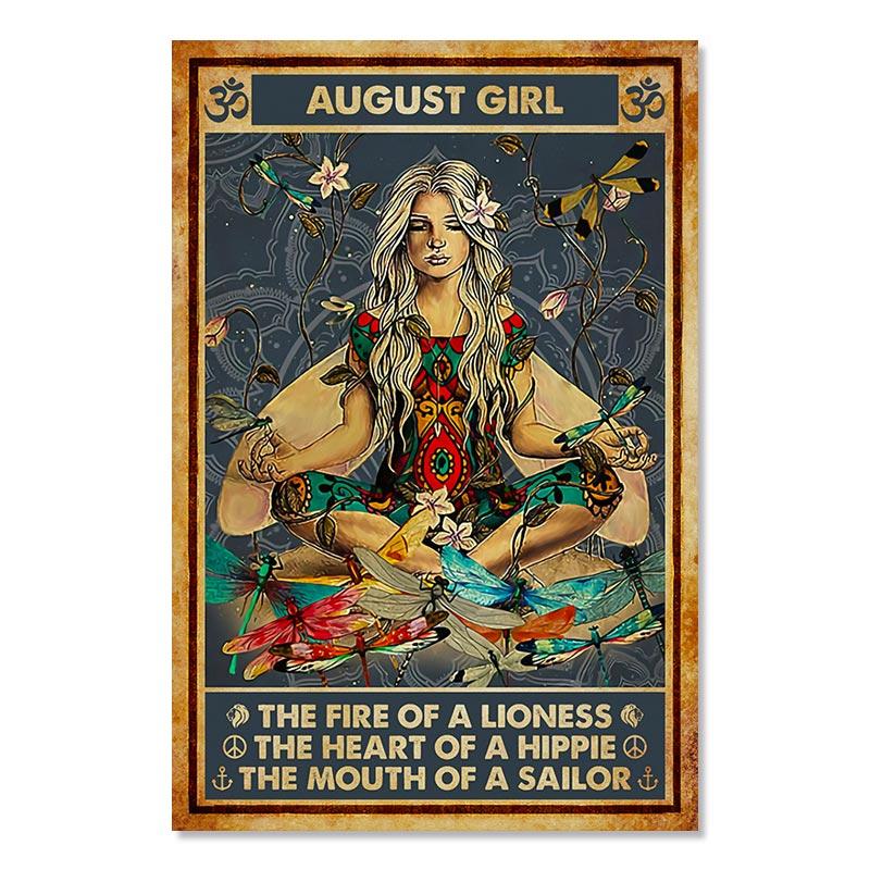 Винтажные постеры и принты для йоги, пробуждения чакры, движения рук для любителей йоги, расслабляющая картина на холсте, современные настенные картины для домашнего декора