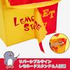 Kids Tent Lemonade Stand Puppet Show Theater Pretend Play House Play Tent Stage Set for Children