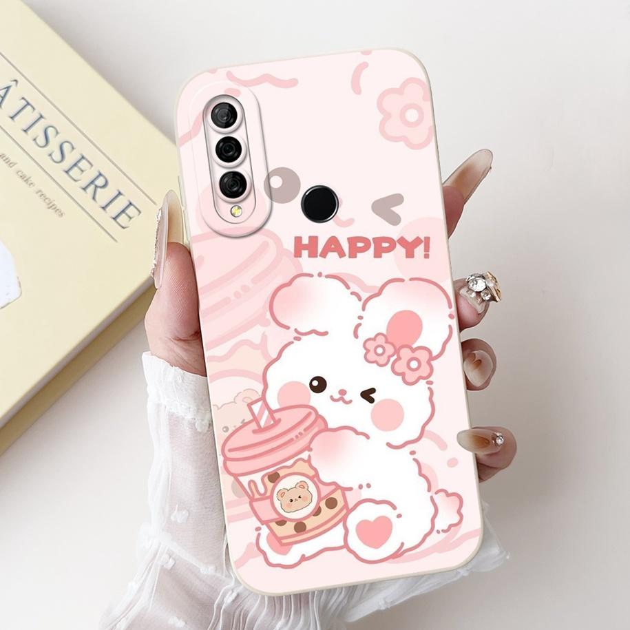 For Huawei P30 Lite Case MAR-LX1A MAR-LX2 Cover Cute Panda Rabbit Soft Silicone Phone Case For Huawei P30Lite Nova 4e Fundas New