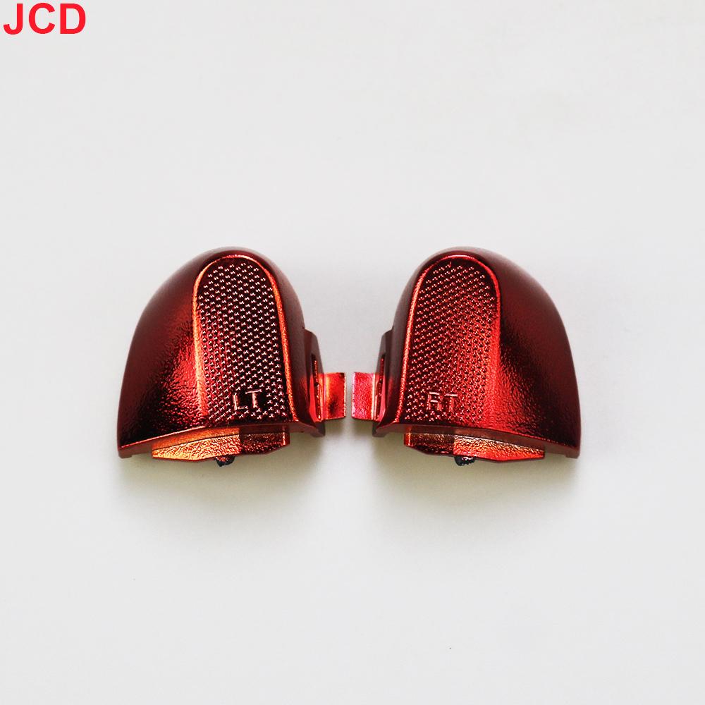 JCD1set For Xbox Series X S XSX XSS Controller Electroplated RB LB Bumper RT LT Trigger Button Middle Bar Holder Repair Parts