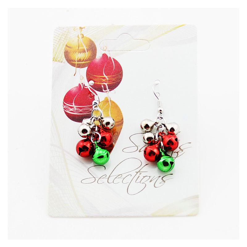 Colorful Christmas Bell Personality Earrings - Trendy 2018 Design