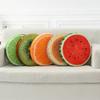 Декоративная подушка-нарезка фруктов Круглая Арбуз Киви Апельсин Подушка 3D-печать Веселый Фруктовый Декоративный Подушка Сиденье для Дивана Кресла Пола Дивана