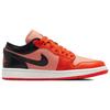 Air Jordan 1 Low SE Rush Orange Black Women Sneakers Crimson-Bliss Sail DM3379-600