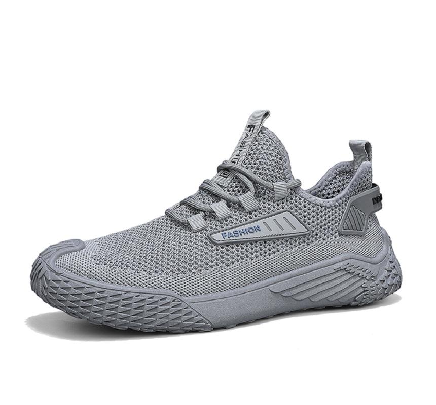 2024 летние спортивные мужские летающие плетеные универсальные дышащие легкие нескользящие повседневные туфли с мягкой подошвой