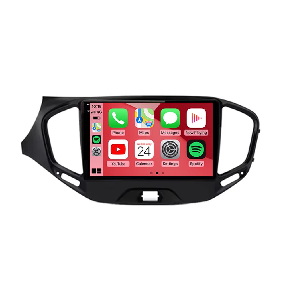 Android 14 Автомагнитола для LADA Vesta Cross Sport 2015 2016 2017 2018 2019 Мультимедийный проигрыватель Carplay Stereo GPS Навигация 4G WIFI