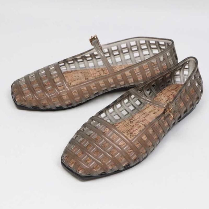 Desire Rose Women Mary Jane Net Flat Shoes 1cm