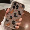 Чехол для телефона с узором таксы, подходящий для iPhone 17 16 15 14 13 12 11 Pro/Max/Plus, противоударный и защищающий от падений