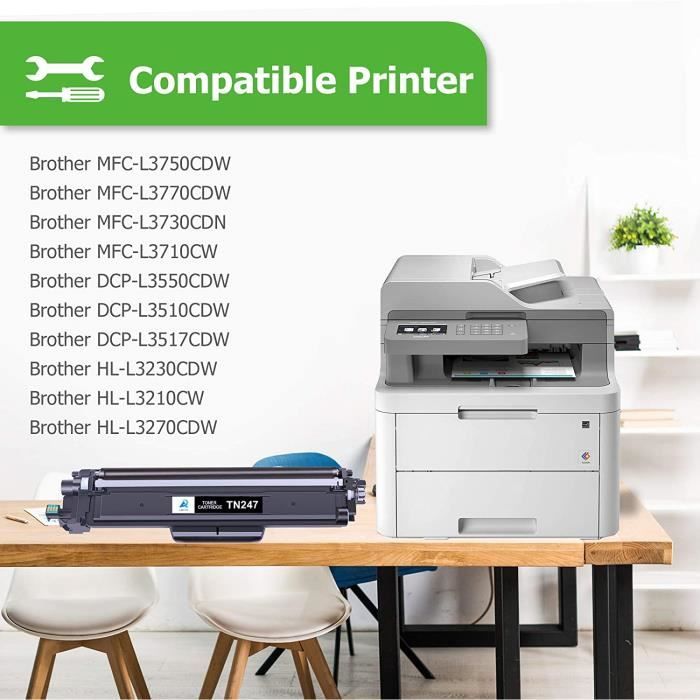 Совместимый тонер-картридж Aztech для Brother TN243CMYK TN247 TN243 MFCL3750CDW DCPL3550CDW MFCL3770CDW HLL3270CDW HLL3210CW[7797]