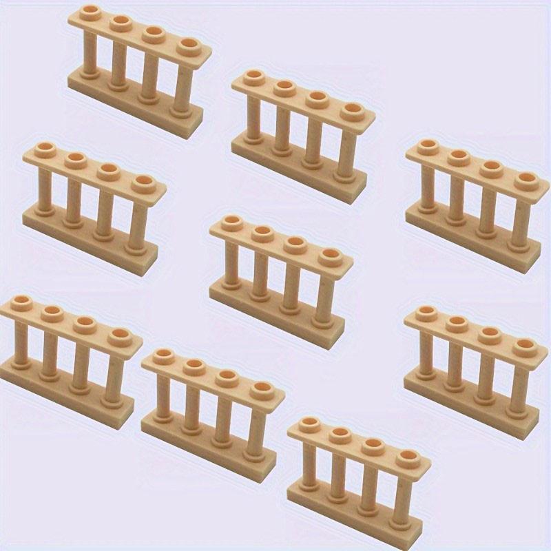 20pcs 1x4 Dots Farm & Garden Building Block Set with Ranch Fence - MOC DIY Animal Scene Playset,ccompatible with 15332