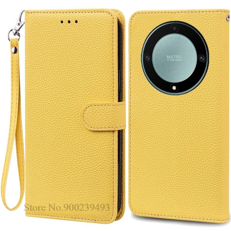 Для Honor X9A 5G чехол-кошелек кожаный флип-чехол для Honor X9A чехол-книжка-кошелек чехол для Honor X 9A силиконовый чехол Fundas