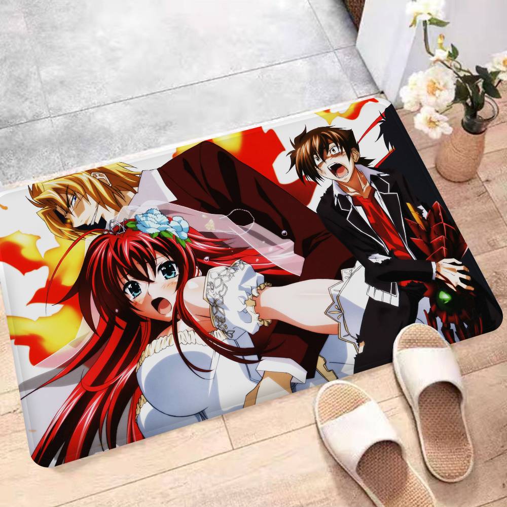 Аниме High School DxD Входной коврик в скандинавском стиле для дома, коврик для ванной-туалета, коврик для декора спальни, отеля