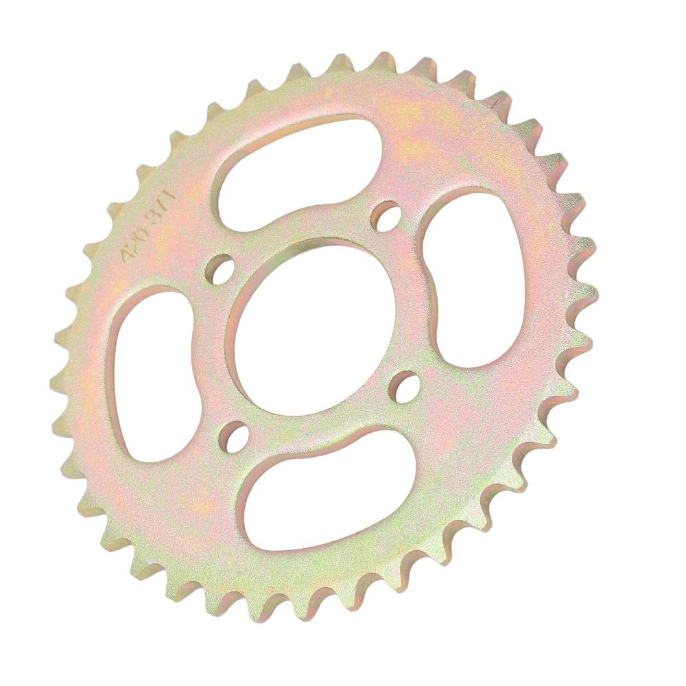 420 37T Motorcycle Chain Sprocket Cog OD 155mm Motorbike Rear Sprocket Pit Dirt Bike