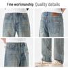 Jeep Men's High-Cotton Comfort Straight-Leg Jeans