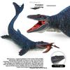 Mosasaurus Dinosaur Model Toy With Moving Jaw For Kids Educational Playroom Gift