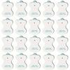 Durable And Reusable Self-adhesive Electrode Pads, 10/20/50pcs Gourd-shaped Electrode Pad Replacements, Electrode Adhesive Pads