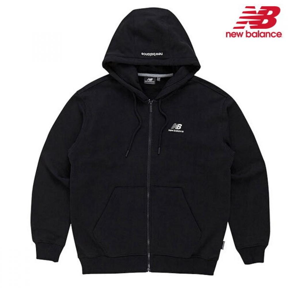 New Balance Hoodie Nbmdc21013 Bk Essential Hoodie Zip Up