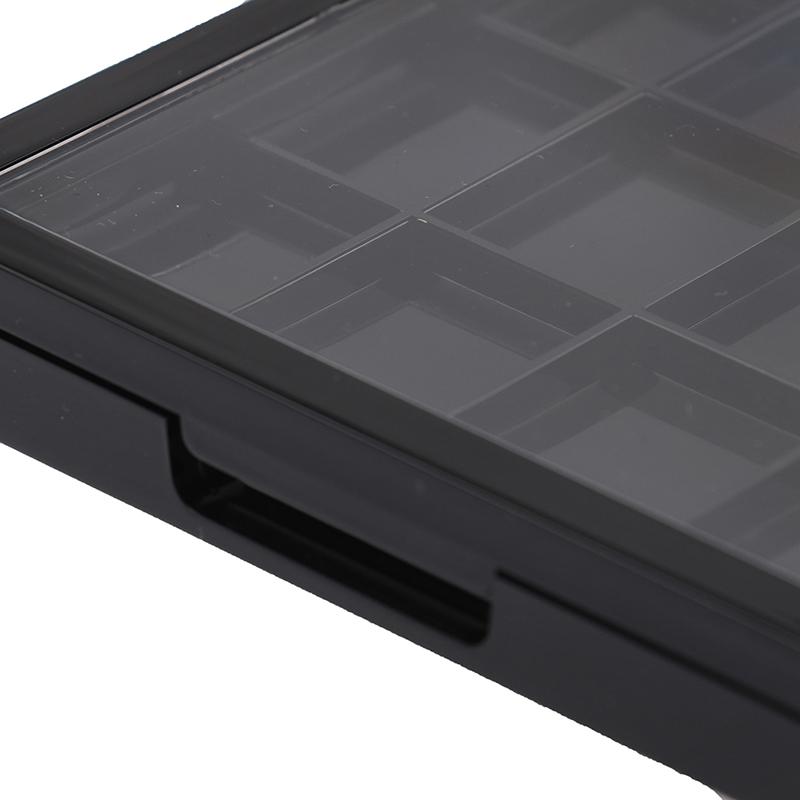 12 Grids Square Empty Eyeshadow Pow Der Lipstick Blush Container Palette Box