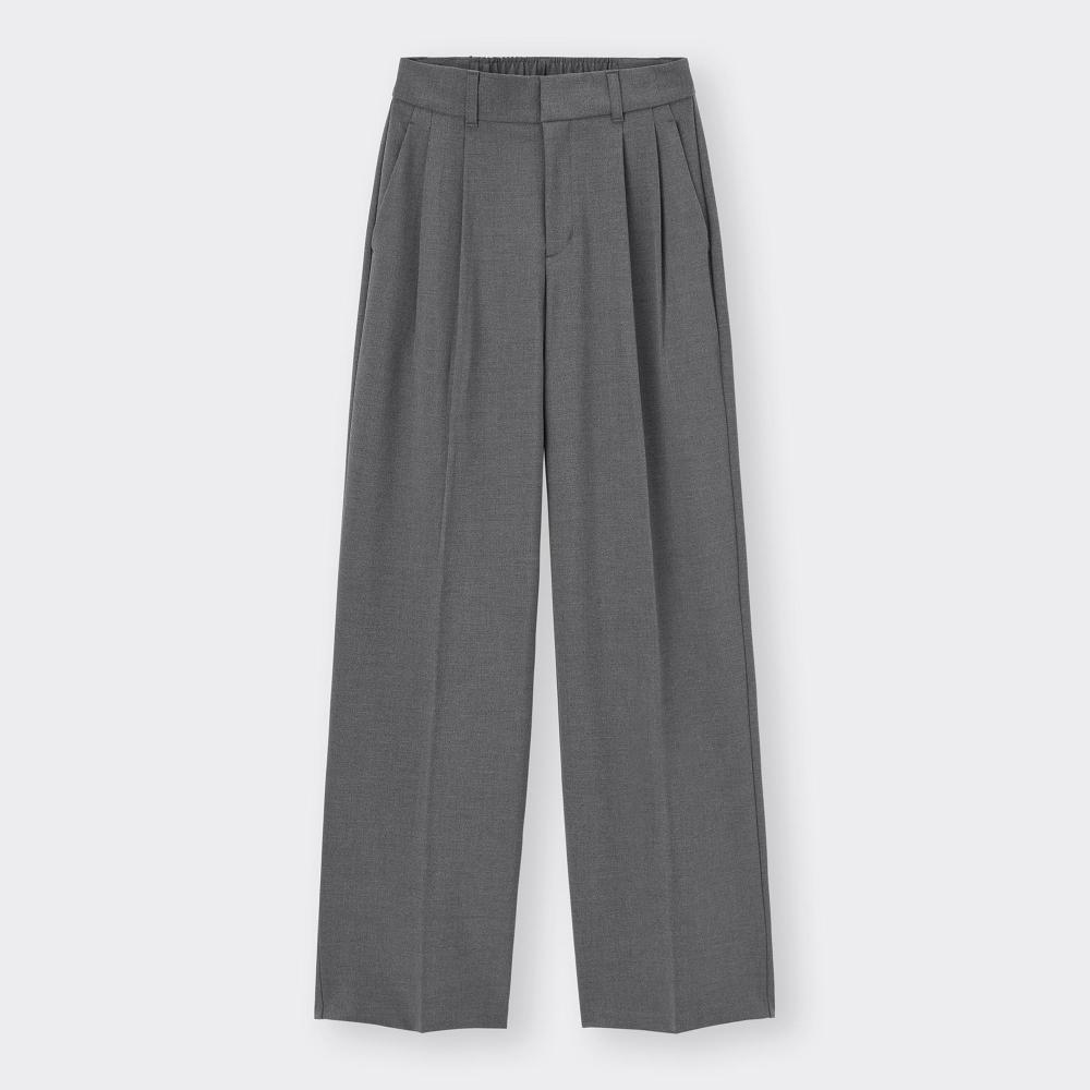 GU by Uniqlo Tuck Wide Pants+ec  Length 80.0cm 