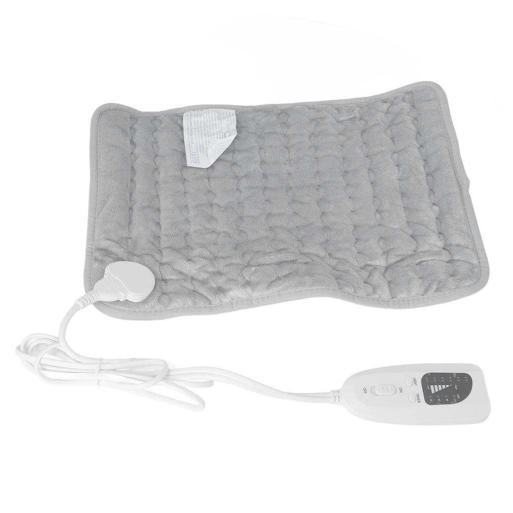 Electric Heating Pad Smart Timing Fast Heating 6 Temperature Mode Soft Material Small Heating Pad