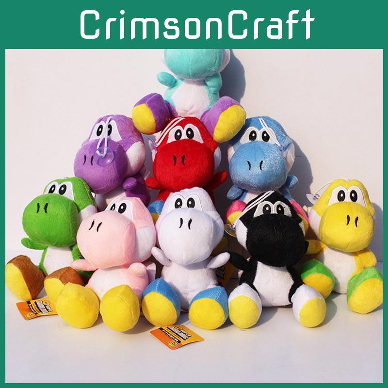 Очаровательная 18-сантиметровая плюшевая игрушка Super Mario Bros Йоши Джоут, идеально подходящая для обнимания