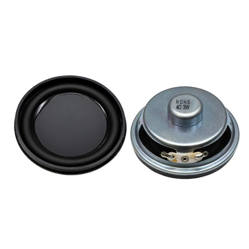 1 шт. Мощные 57-мм Металлические Динамики с Внутренними Магнитами 4 Ом Сабвуферные Динамики для Аудио Колонки Водонепроницаемые