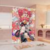 Popular Virtual Singer Kasane Teto Anime Shower Curtain Summer Beach Bathroom Decorative Shower Curtain, Waterproof