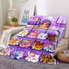 Custom Name Aphmau Theme Printed Blanket - Perfect for Couch, Bed, Travel & Outdoor Use | Machine Washable, Cozy & Durable.