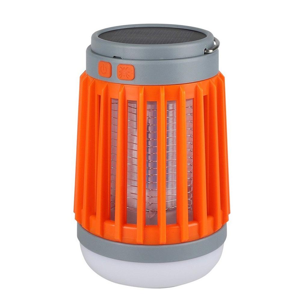 1 шт. солнечная USB-лампа от комаров, водонепроницаемая ловушка для насекомых, мух-жуков, фонарик