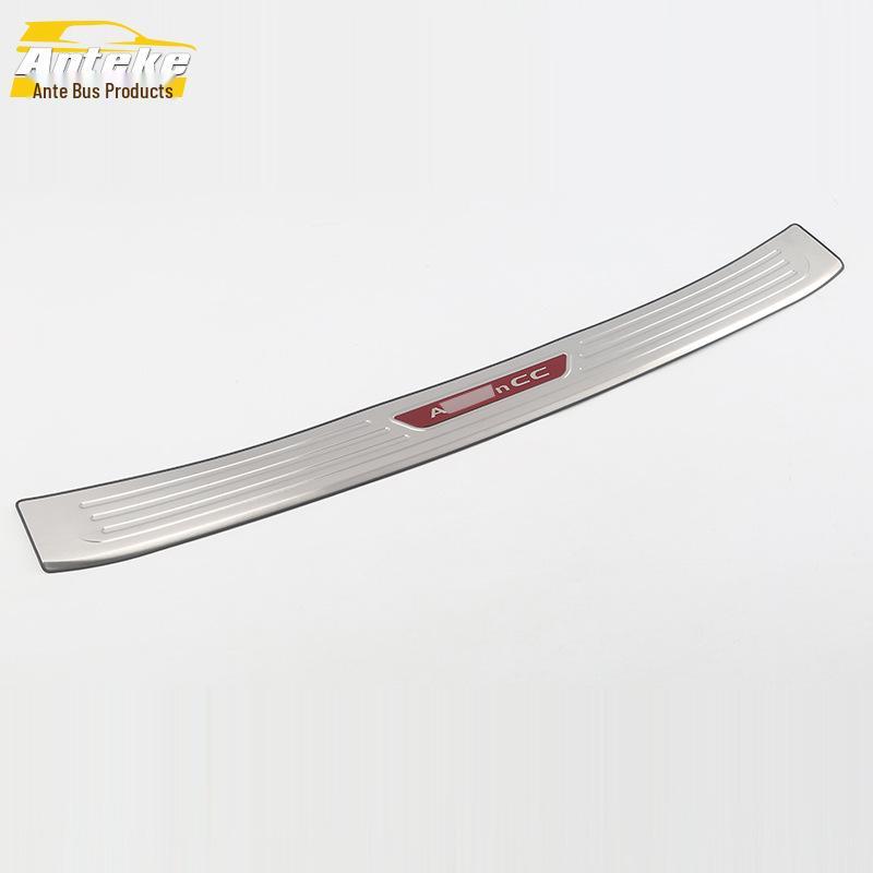 Защитная накладка заднего бампера из нержавеющей стали для защиты багажника и задней двери