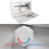 RV External Exterior Shower with Lock Single Knob RV External Shower Box Boat Marine Camper Motorhome Caravan Accessories