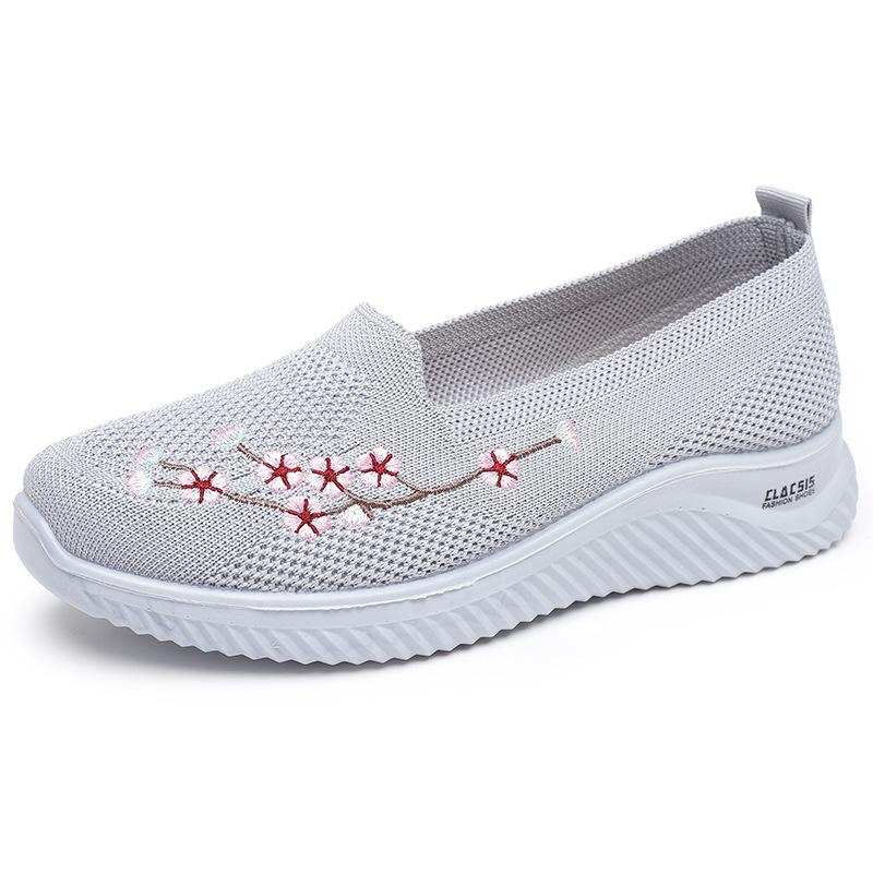 Летняя женская обувь, лоферы, легкая прогулочная дышащая летняя удобная повседневная обувь