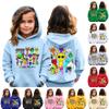 Детская мода повседневная верхняя часть с принтом музыкальной игры пуловер свитшот