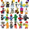 Wholesale Cartoon Clown & God of Wealth Building Block Toys