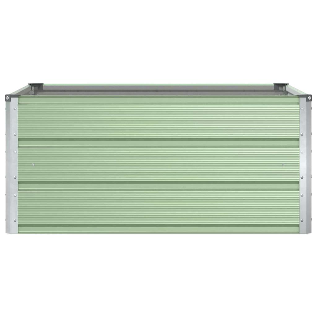 Plant Pot Pastel Green 100 x 100 x 45 cm Steel