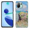 Чехол для телефона Claude Monet для Xiaomi Mi 11 Lite NE 11i 10T 11T Pro A2 A3 Lite POCO F3 M3 M4 C31 X3 Pro NFC GT черный чехол