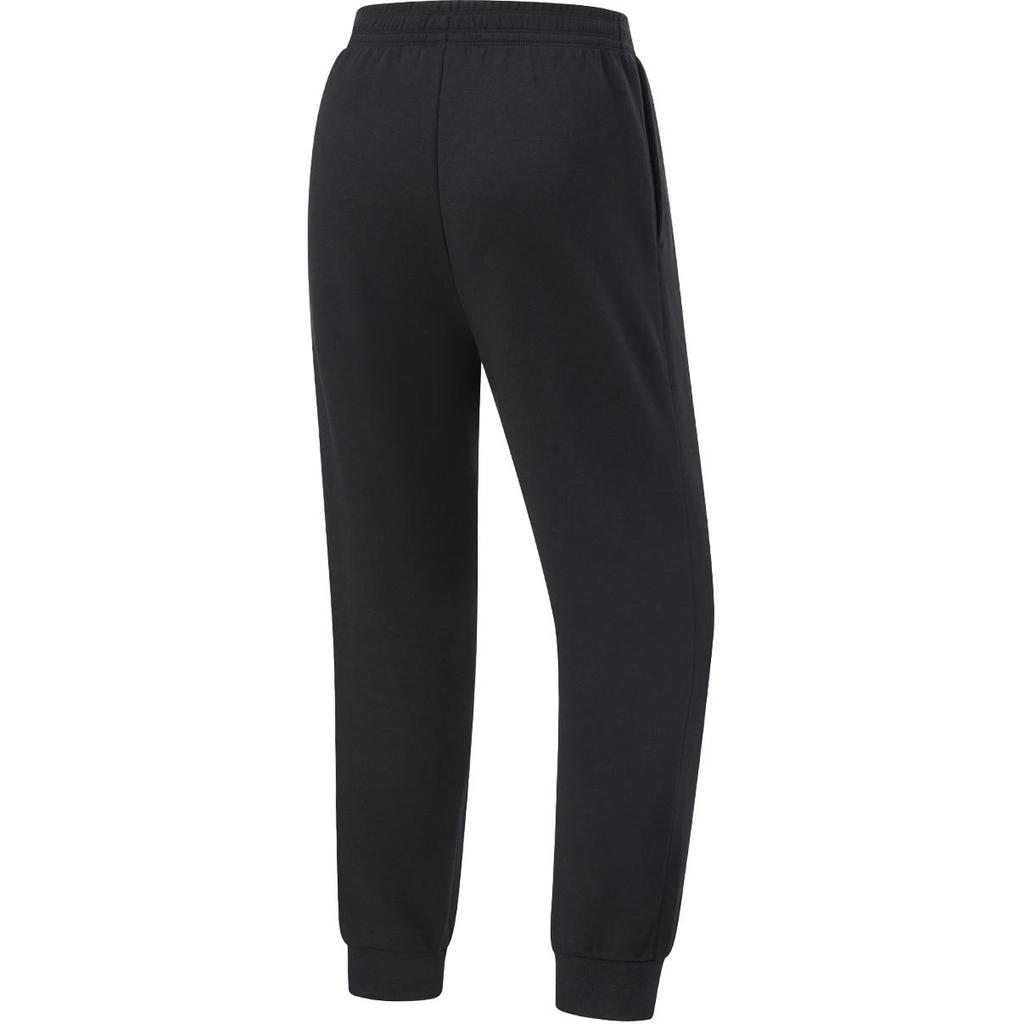 Li Ning Fitness Series повседневные дышащие удобные мягкие трикотажные спортивные брюки женские брюки черные AKLU140-1