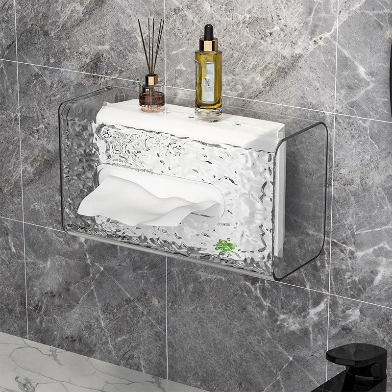 Настенная коробка для салфеток, коробка для салфеток, коробка для хранения лицевых полотенец в стиле легкой роскоши