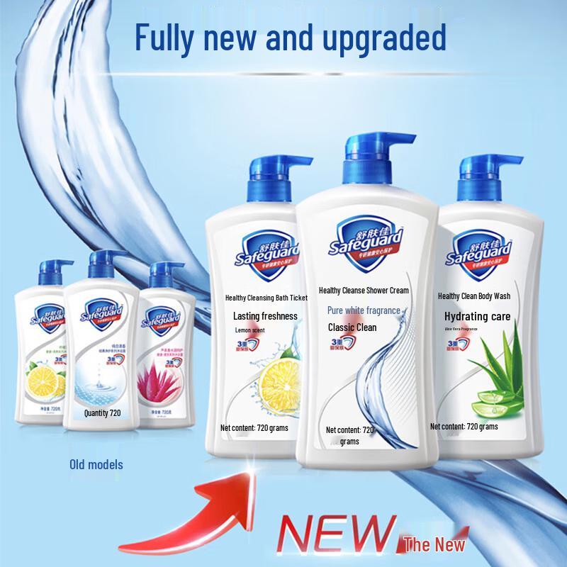 Гель для душа Safeguard Healthy Clean Мята 360 г