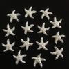 80Pcs 16mm Silver Starfish Rhinestone Applique Flat Back Resin Stones No Hotfix Crystal Strass for DIY Decoration -HA351
