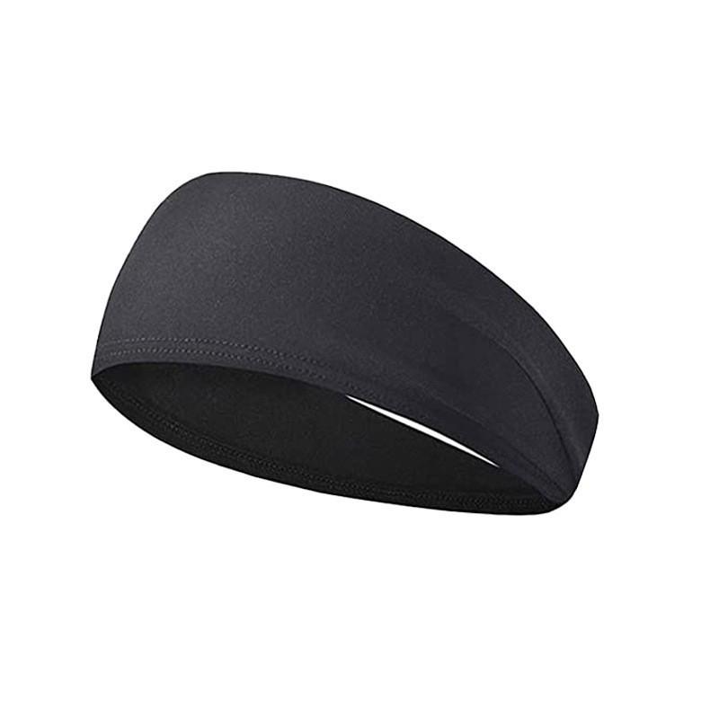 European American Summer Soft Fitness Headbands Running Sports Yoga Sweat-Absorbent Dry Thin Breathable Elastic Polyester Cotton