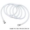 PVC Shower Extension Tube Replacement Faucet Hose Professional Handheld Shower Head Hose  Toilet