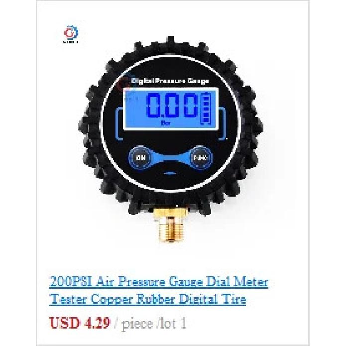 0-200PSI манометр со шкалой, тестер, медная резина, цифровой манометр для шин, инструмент для автомобиля, грузовика, велосипеда, автомобильных шин