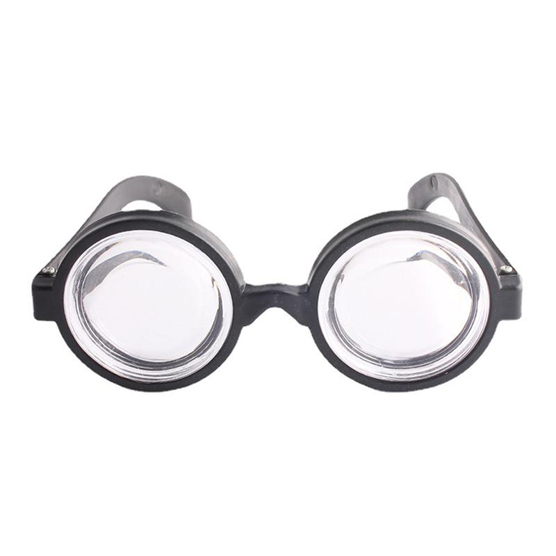 1Pcs Round Shape Glasses Funny Halloween Eyewear Props Cosplay Costumes Party Decor Accessories Kids Party Favors Teens Gift