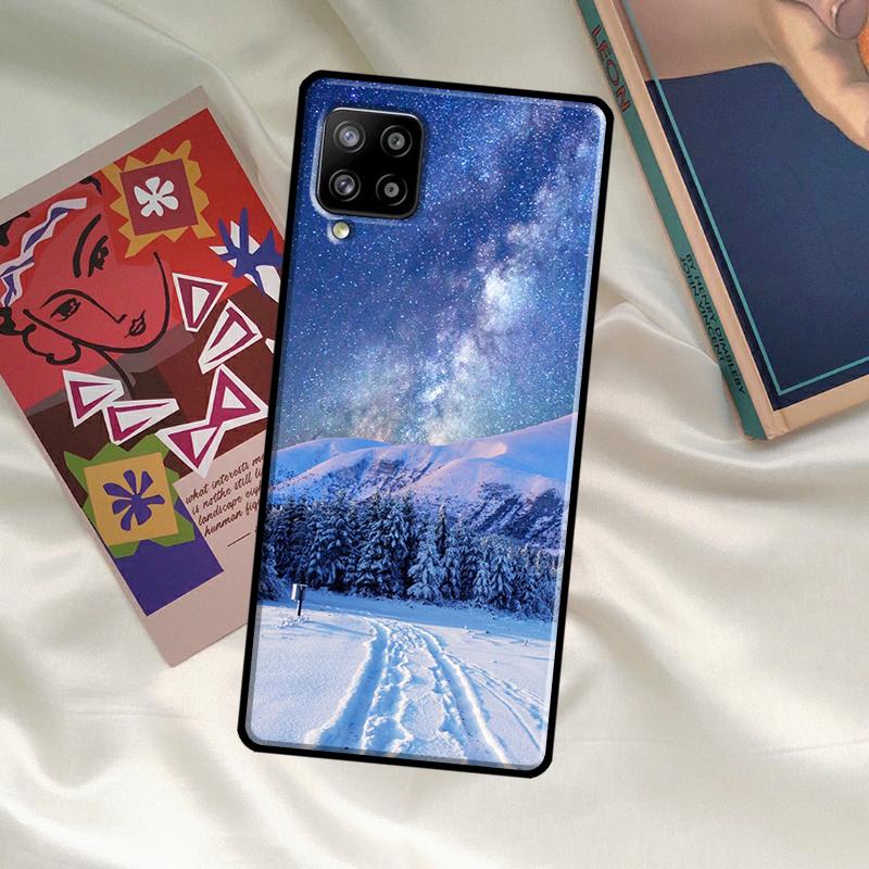 Landscape Winter Light Snow Case For Samsung Galaxy A56 A36 A06 A13 A53 A32 A12 A22 A52 A35 A26 A16 A55 A15 A54 A34 A14
