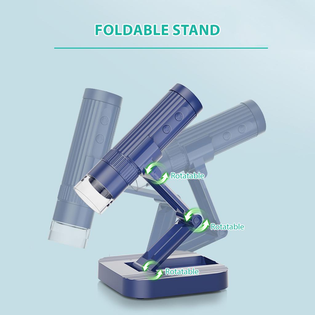 Desktop USB Microscope Handheld Digital Microscope for Adults Kids Coin Microscope 50X-1000X