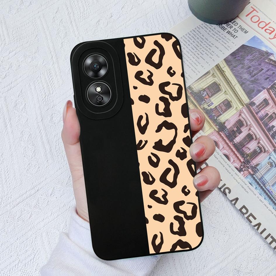 Чехол для телефона для OPPO A15 A16 A17 A33 A35 A36 A52 A57, противоударный жидкий силиконовый мягкий чехол из ТПУ, модные этикетки для OPPO A1 Pro 5G A58 Fundas Coque